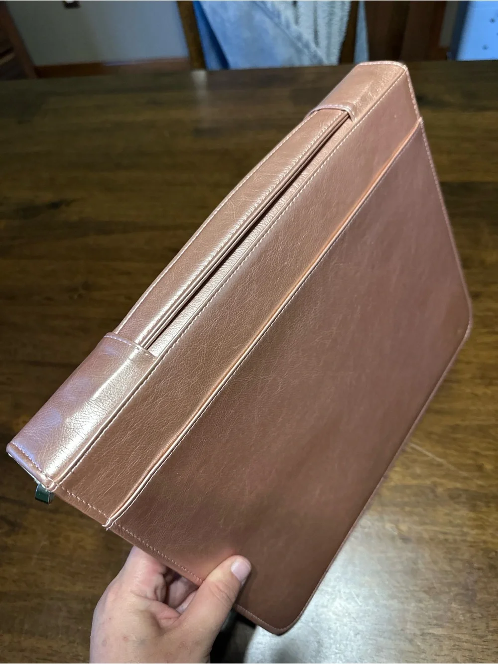 Rose Gold Pad Folio Binder - Unbranded